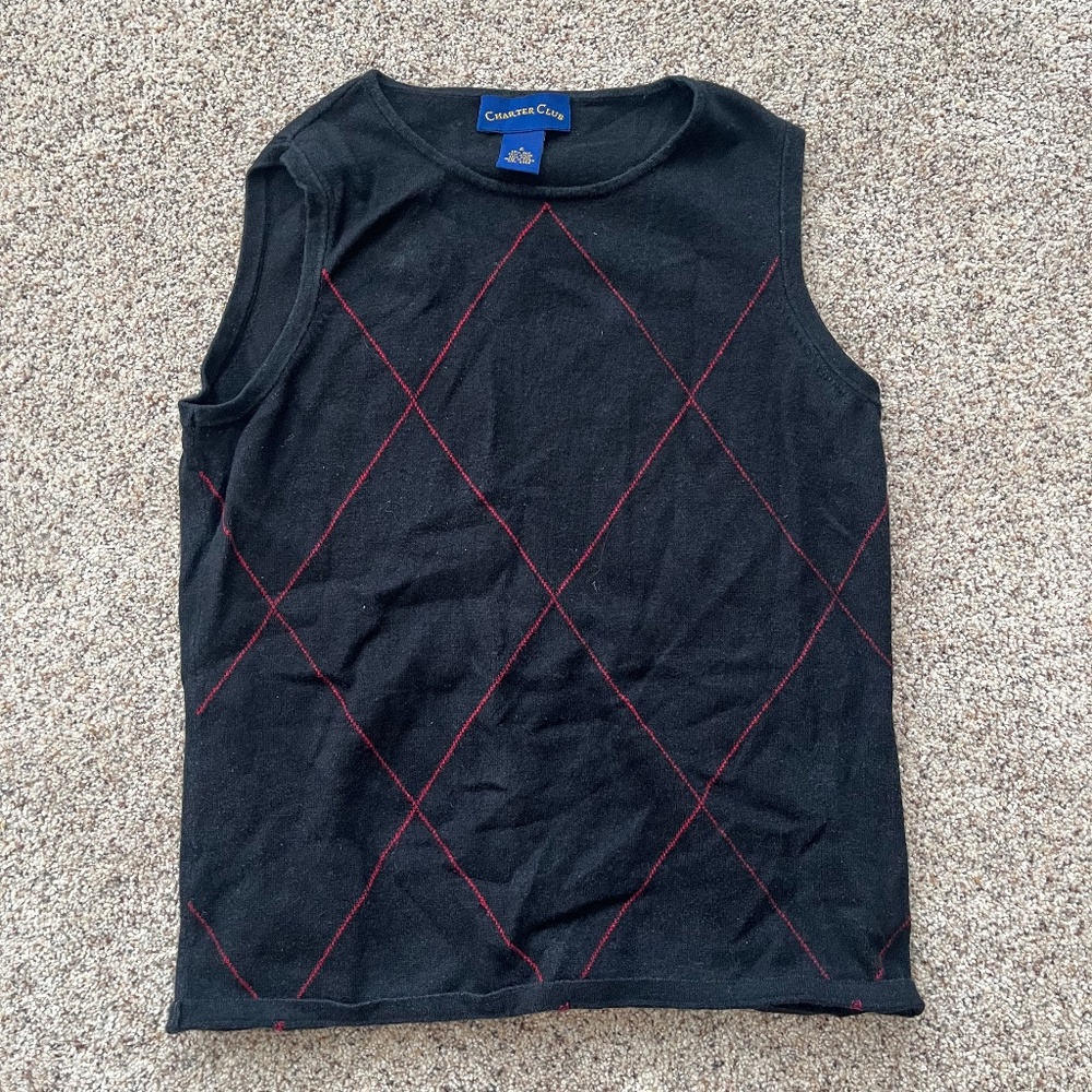 Charter Club sweater vest
